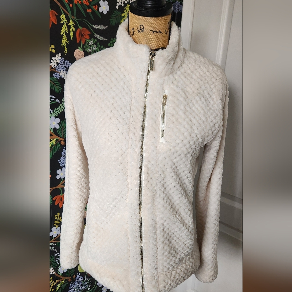 Calvin Klein Cream Fleece Jacket
